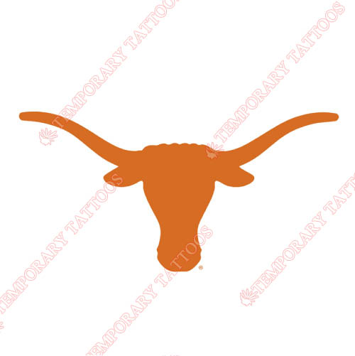 Texas Longhorns Customize Temporary Tattoos Stickers NO.6506